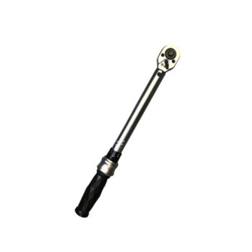 Wayco 1/2" drive torque wrench with 24 teeth, 40-210 Nm range, featuring a diamond handle and storage case.