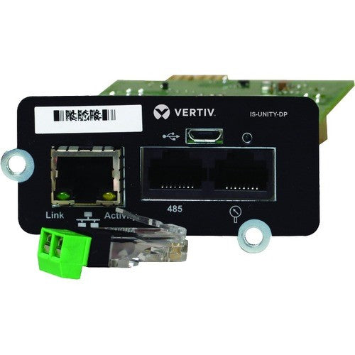 Vertiv Liebert IS-Unity Communications Card - For Data Networking