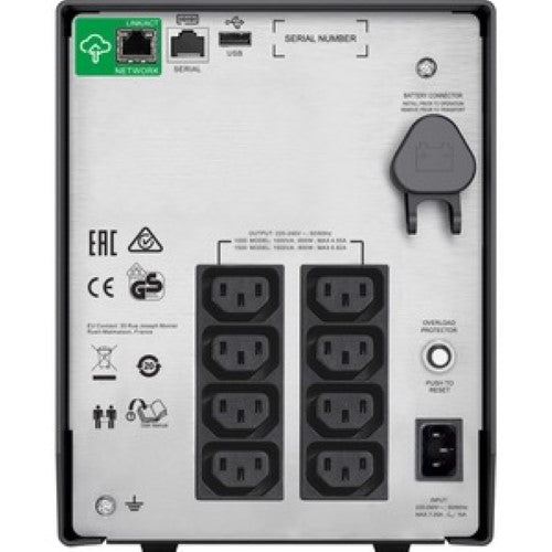 APC by Schneider Electric Smart-UPS C 1000VA LCD 230V with SmartConnect