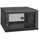 APC by Schneider Electric NetShelter WX 6U Single Hinged Wall-mount Enclosure 60