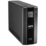 APC Back-UPS Pro BR1600MI Tower UPS with 8 outlets, AVR, LCD display, and 2.60 minutes backup for optimal power protection.