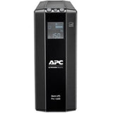 APC Back-UPS Pro BR1600MI UPS with 8 outlets, LCD display, and AVR for reliable power protection and backup during outages.