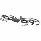 2-Port Dual-Monitor Cable KVM Switchbox - 2 Computer(s) C2-DD46-UA2-CBL-KVM