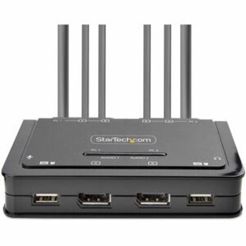 2-Port Dual-Monitor Cable KVM Switchbox - 2 Computer(s) C2-DD46-UA2-CBL-KVM