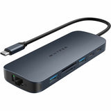 Memory Card Reader - Targus HyperDrive EcoSmart Gen2 Dual HDMI USB-C (Midnight B