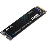 PNY CS1031 256 GB NVMe SSD, M.2 2280 design, offers up to 2,400 MB/s read speed for fast boot and application launches.