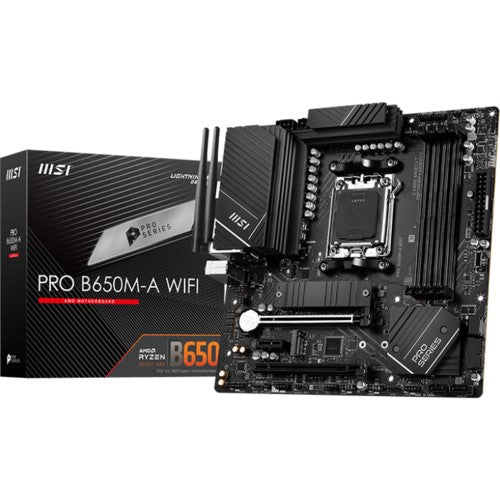 Gaming Desktop Motherboard - MSI Pro B650M-A WIFI