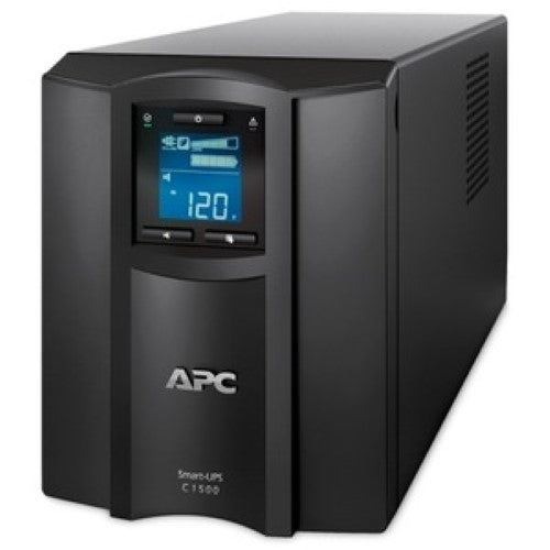 APC Smart-UPS C 1500VA with SmartConnect, providing reliable backup power and surge protection for critical business devices.