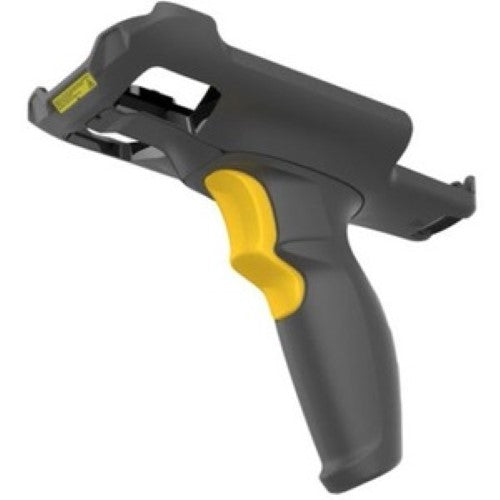 Ergonomic trigger handle for Zebra TC53/TC58, enhancing scanning efficiency without blocking camera access.