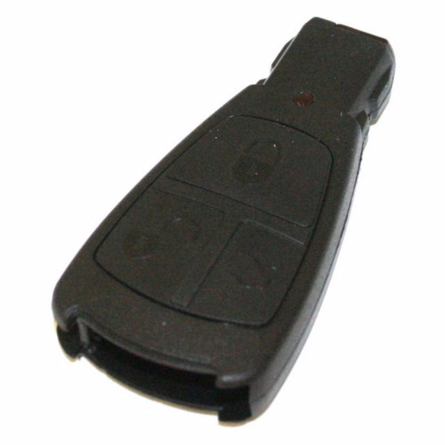 Premium remote key shell replacement for early model Mercedes vehicles with 3 buttons, enhancing security and aesthetics.