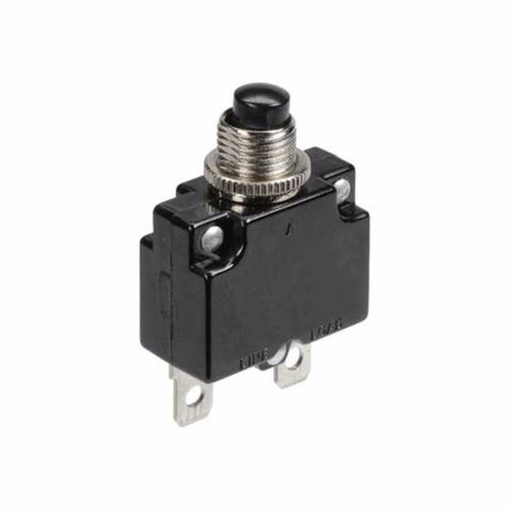 Narva C/Break Panel Mount Manual Reset 30A circuit breaker for 12-42V systems, 30A rating, compact design for easy installation.