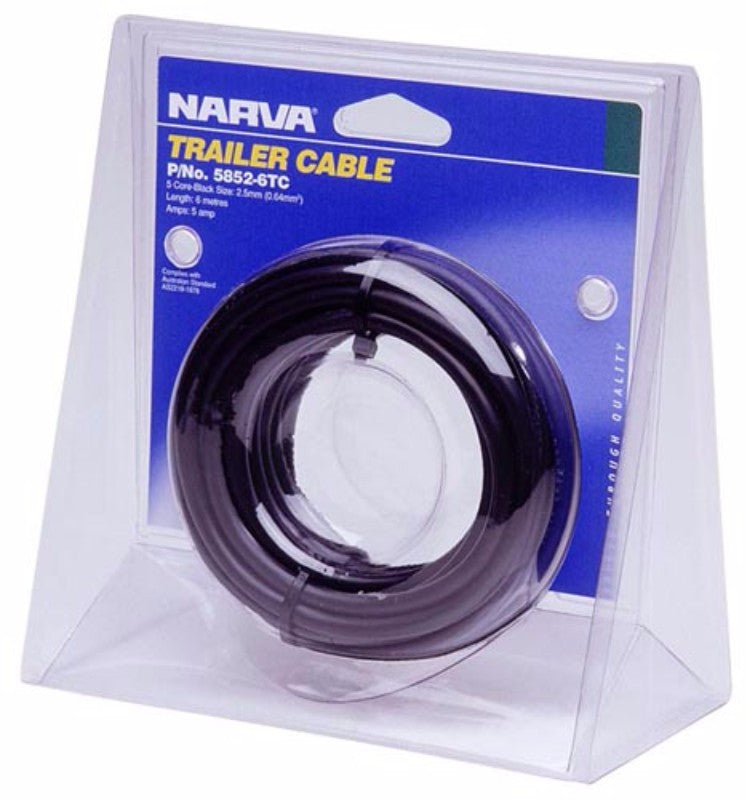 Narva - CABLE TRAILER 5CORE 2.5mm 6M