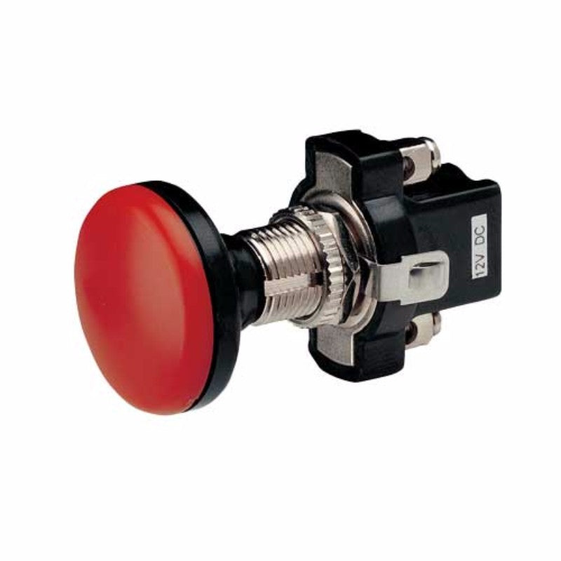 Narva - Switch P/Pull10amp O/Off Red L