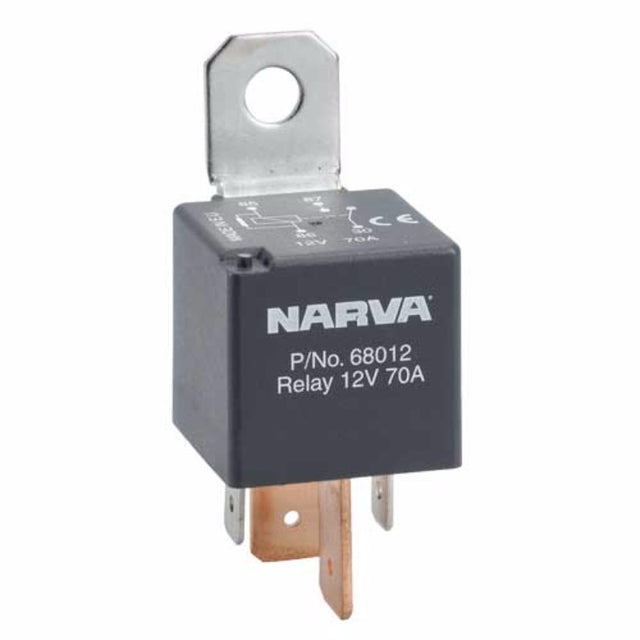 Narva 24V 30Amp 4-Pin Relay for reliable automotive and industrial electrical control and performance.