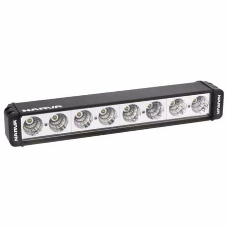 Narva 8LED Bar Light Flood: durable, high-brightness LED floodlight for outdoor adventures and vehicle mounting.