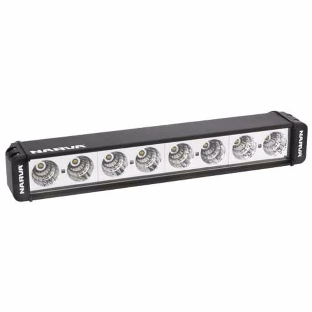 Narva 8LED Bar Light Flood: durable, high-brightness LED floodlight for outdoor adventures and vehicle mounting.