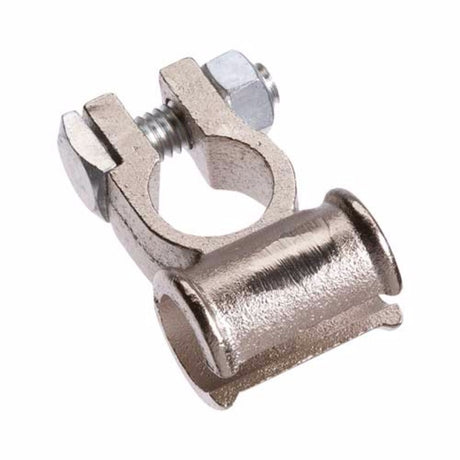 High-quality Projecta brass split barrel terminal with nickel plating, compatible with 50-70mm² cables for reliable connections.