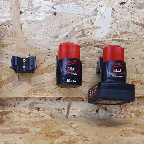 STEALTHMOUNTS Battery Mounts for Milwaukee M12