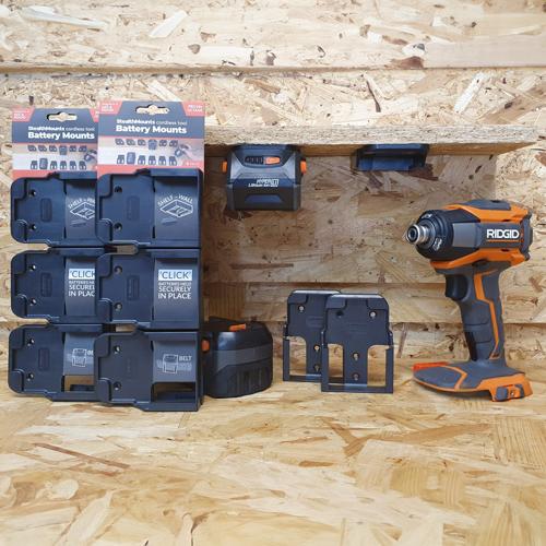 STEALTHMOUNTS Battery Mount for AEG & Ridgid