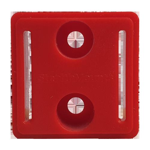 STEALTHMOUNTS Red Tool Mount Spacer