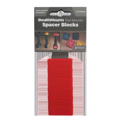 STEALTHMOUNTS Red Tool Mount Spacer