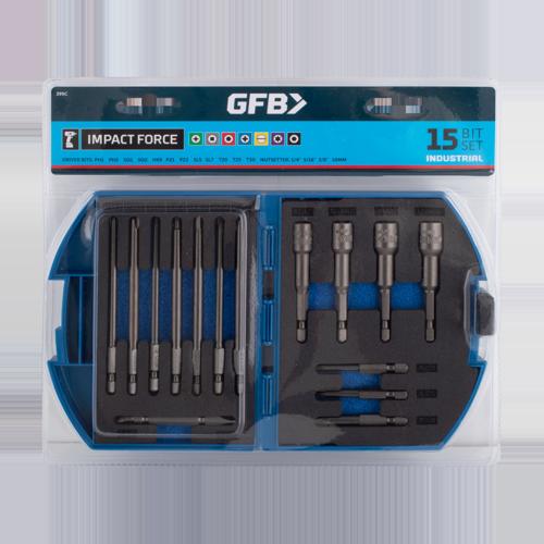 GFB 15pc Screwdriver Bit Set