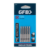 GFB Torx Driver Bit (T20 x 50mm) - 5 Pack