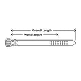 BUILDPRO 50mm Leather Work Belt (38")