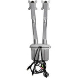 Desk Mount Dual Monitor Arm w/ USB/Audio - Startech
