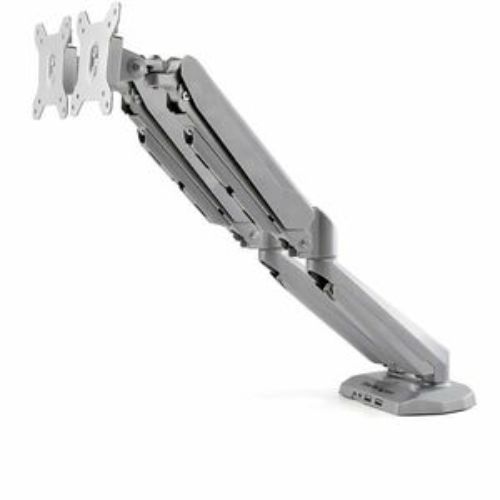 Desk Mount Dual Monitor Arm w/ USB/Audio - Startech