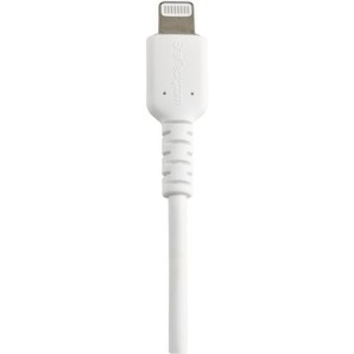 Durable USB-A to Lightning Cable 12" (White)