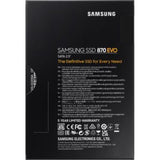 Solid State Drive - Samsung 250GB SSD 870 EVO 2.5IN SATA III