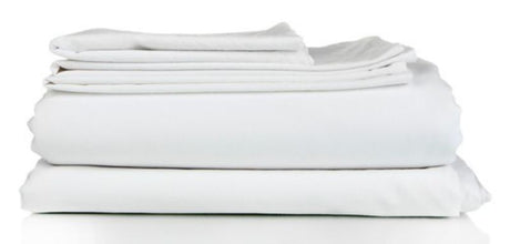 Soft and durable King Executive T200 polycotton sheets, 250 thread count, perfect for comfortable sleep year-round.