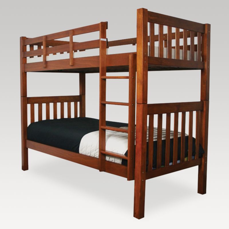 Bunk Set - Kelly Walnut Finish (King Single)