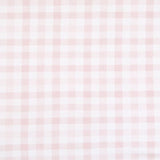 Waterproof Jersey Fitted Cot Sheet - Gingham Pink - All4Ella