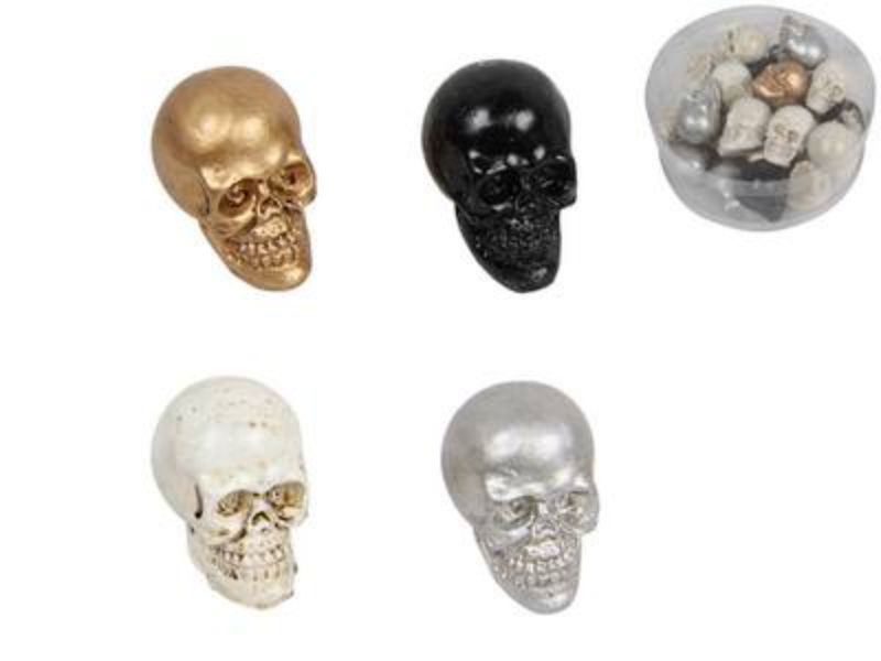 Ornament - Miniature Skull (Pack of 24 Assorted)