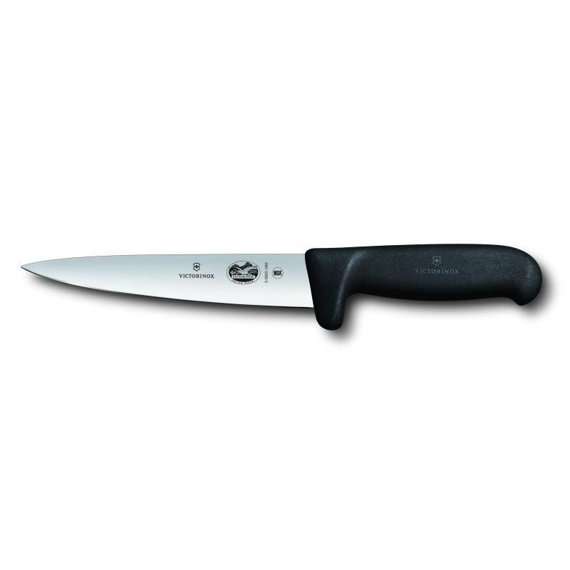 Victorinox Sticking Knife Safety Grip Fibrox 16cm | Black
