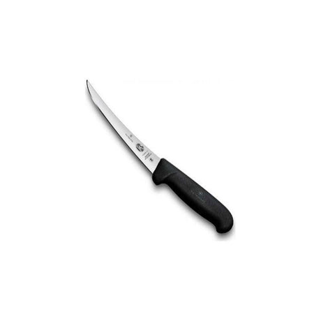 Victorinox 15cm boning knife with curved blade and ergonomic handle, ideal for efficient meat and fish deboning.