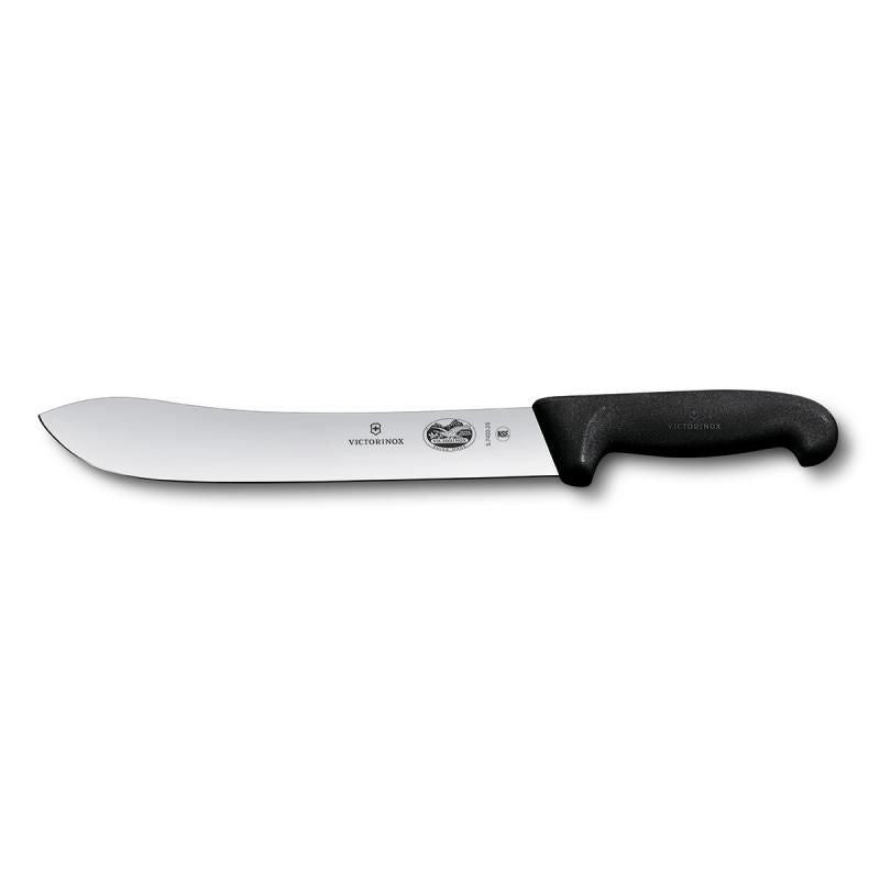Victorinox Fibrox Butchers Knife 25cm Wide Tip Blade