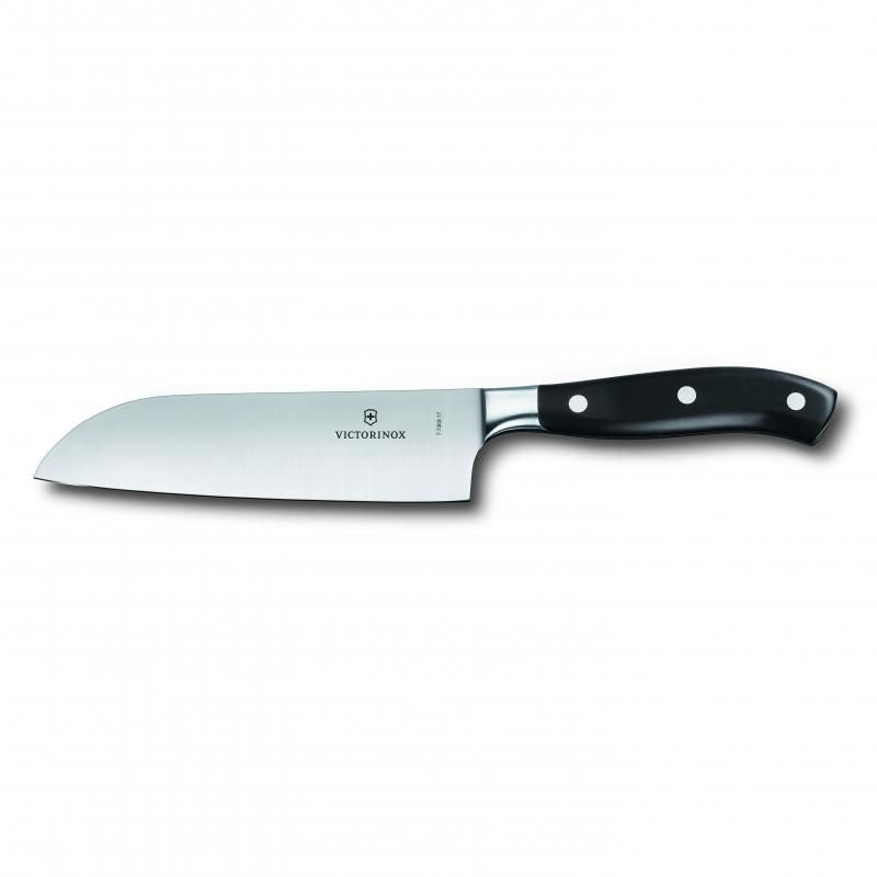 Victorinox Forged Santoku Knife, 17 Cm, Plain Blade,Gift Boxed