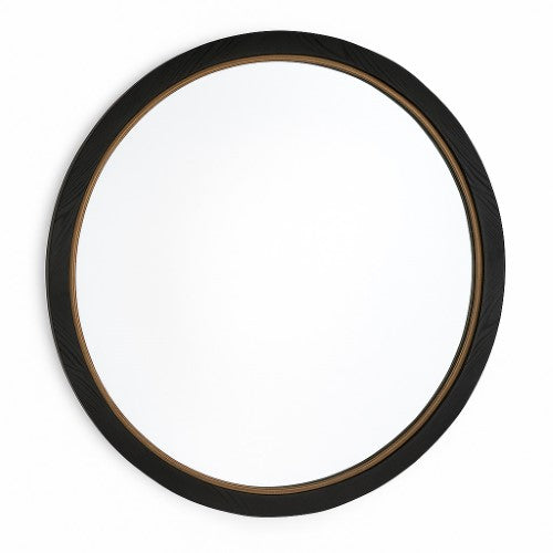 Mirror - Black & Gold (91cm)