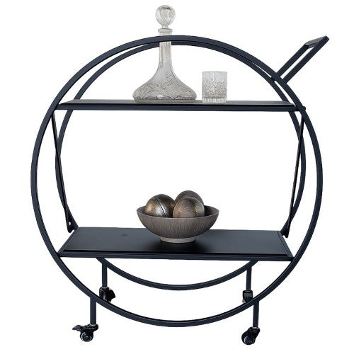 Bar Cart - Wooden (84 x 43 x 90cm)