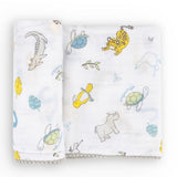 Weegoamigo Muslin Wrap - Painted Jungle - Weegoamigo