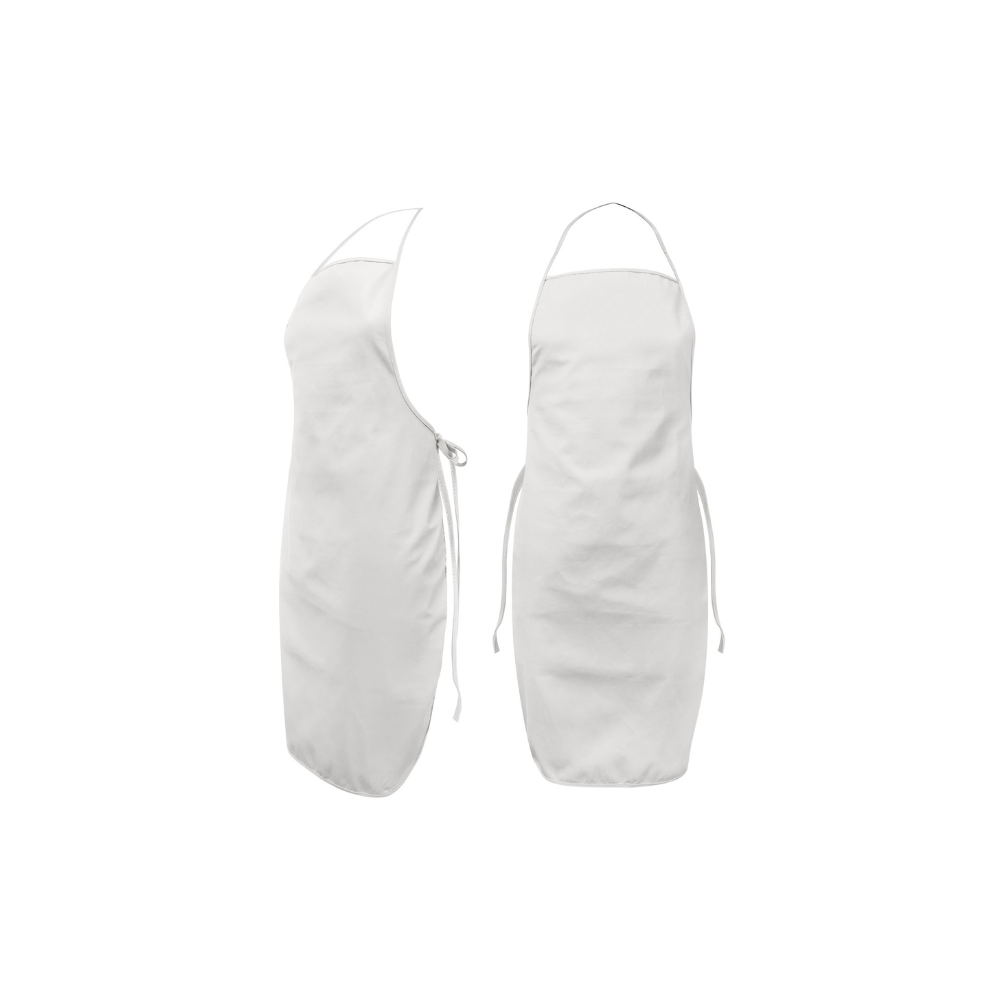Bib Apron - Set of 6 (White)