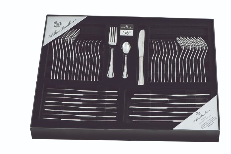 Wilkie Bros Wallace 56pce Cutlery Set