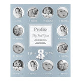First Year Blue Metal Baby Frame 13 Photos  - Type 1