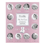 First Year Blue Metal Baby Frame 13 Photos  - Type 2