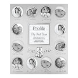 First Year Blue Metal Baby Frame 13 Photos  - Type 3