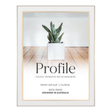 Eternal White/Rose Gold Metal Photo Frame