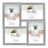 Eternal Silver Metal Collage Four Photo Frame
